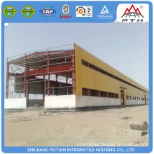 Low cost high quality light steel structure house workshop/warehouse building